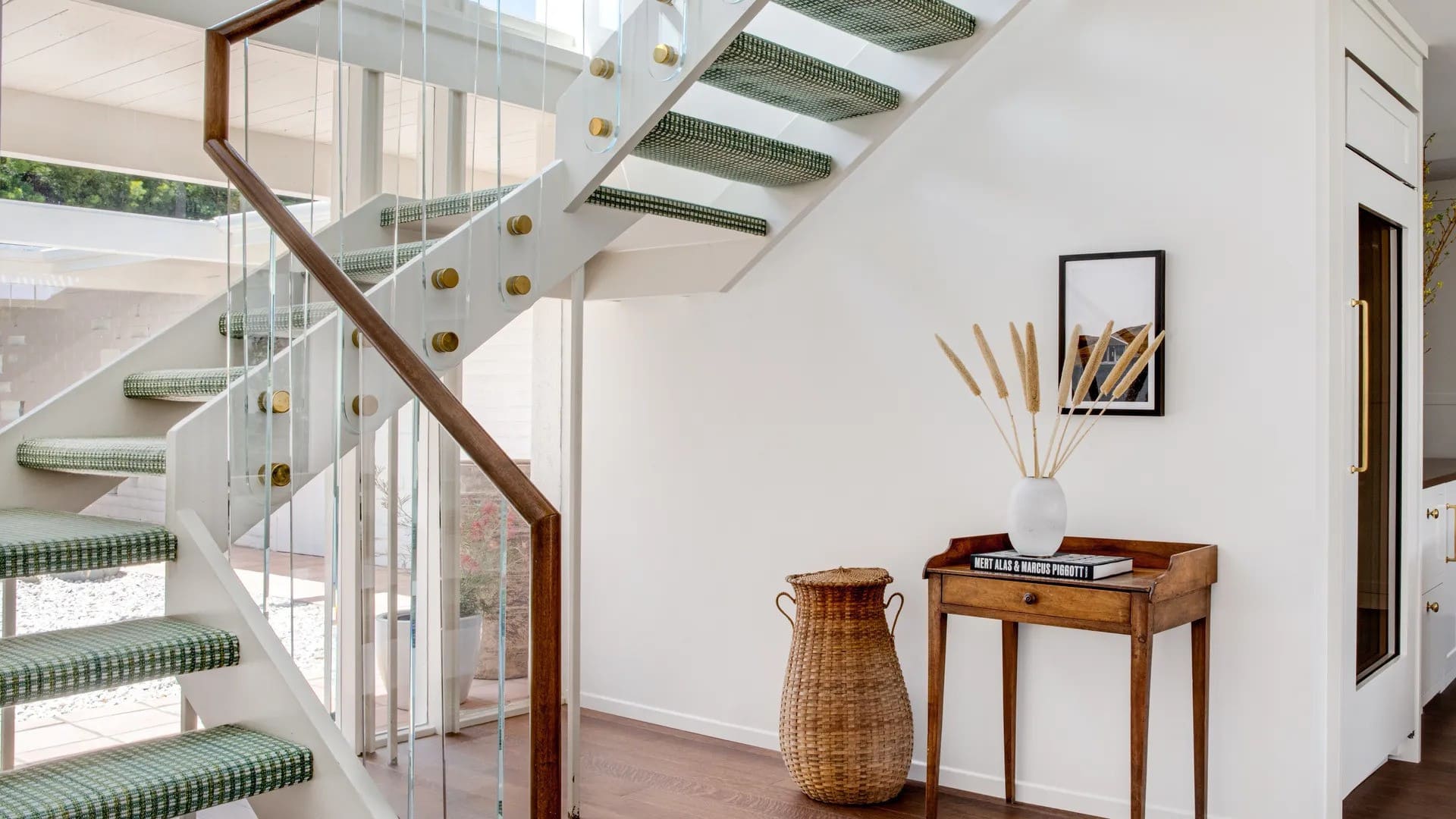 Stud-Mounted Glass Railing