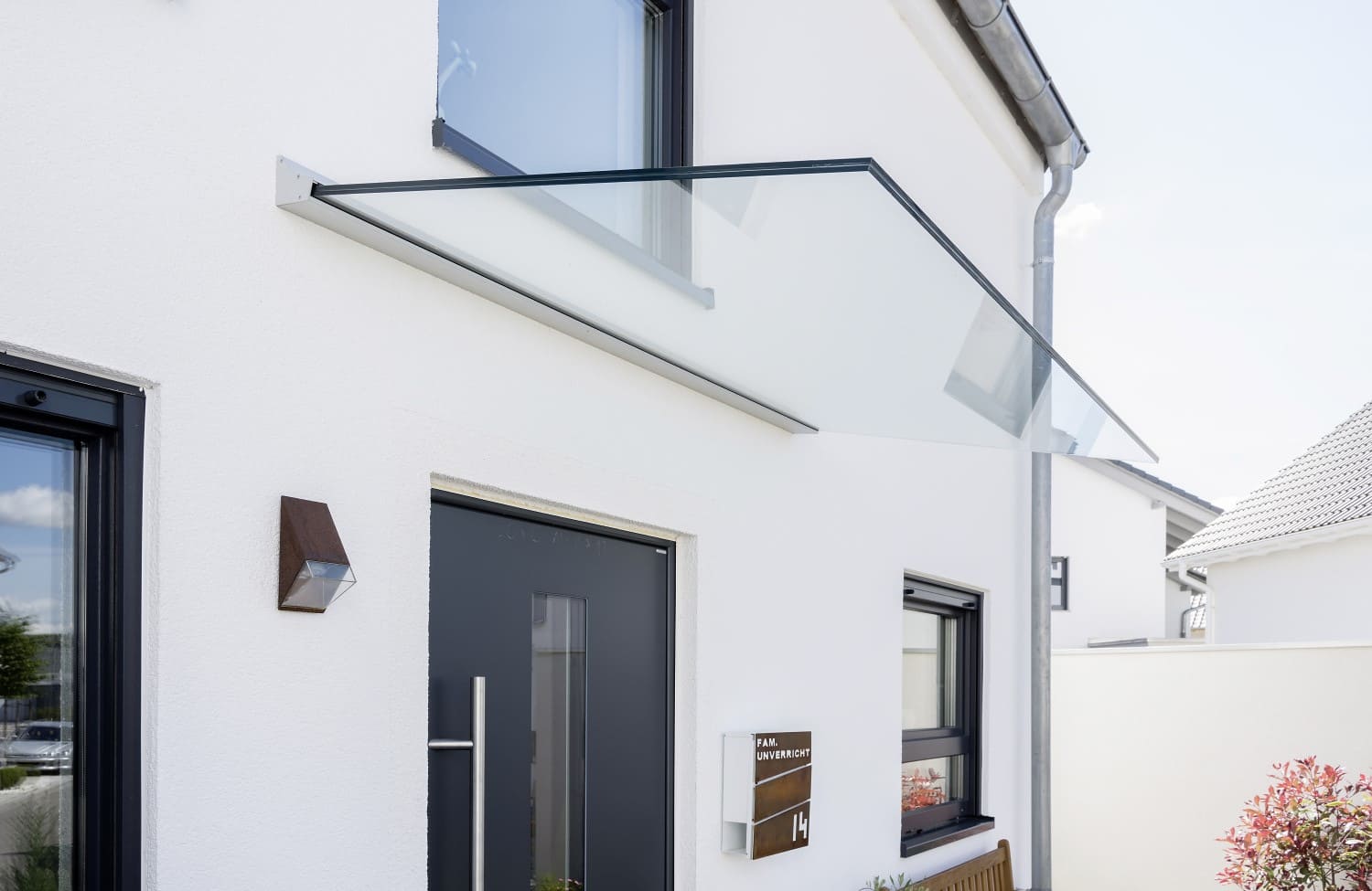 All-Glass Overhead Canopy